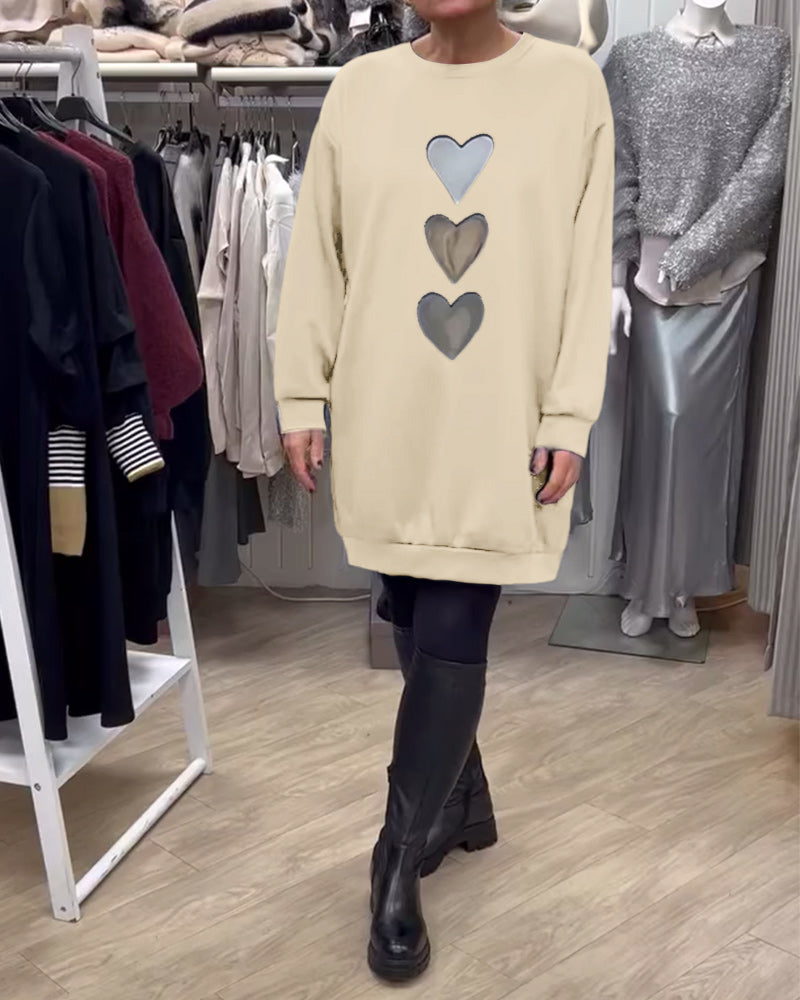 BRIANA - Casual Sweatshirt Dress