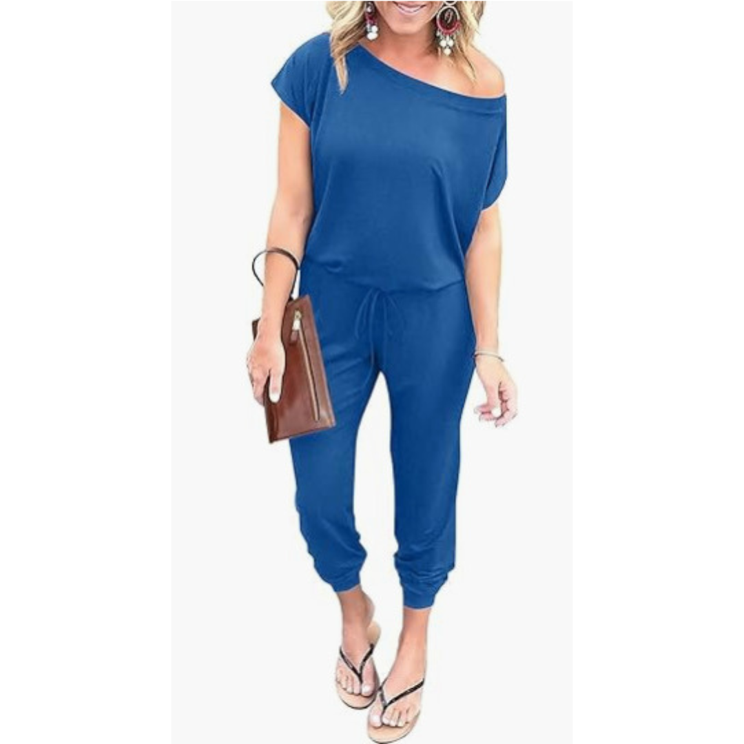 ALBERTA – Casual One-Piece Summer Lounge Jumpsuit