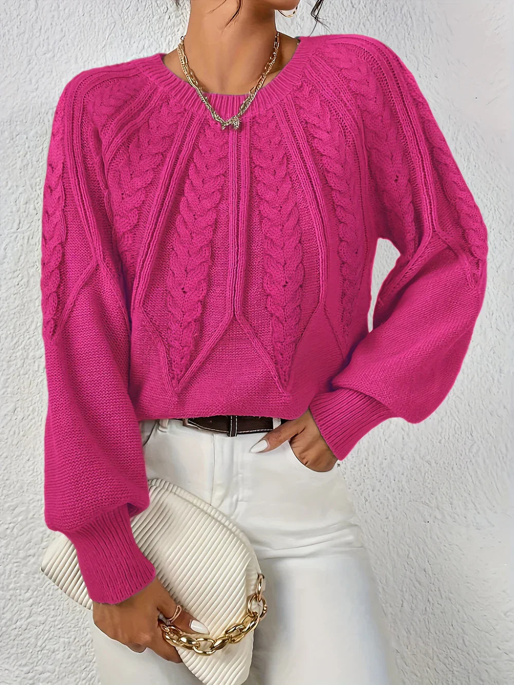 BRIONA - Classic Comfort Sweater