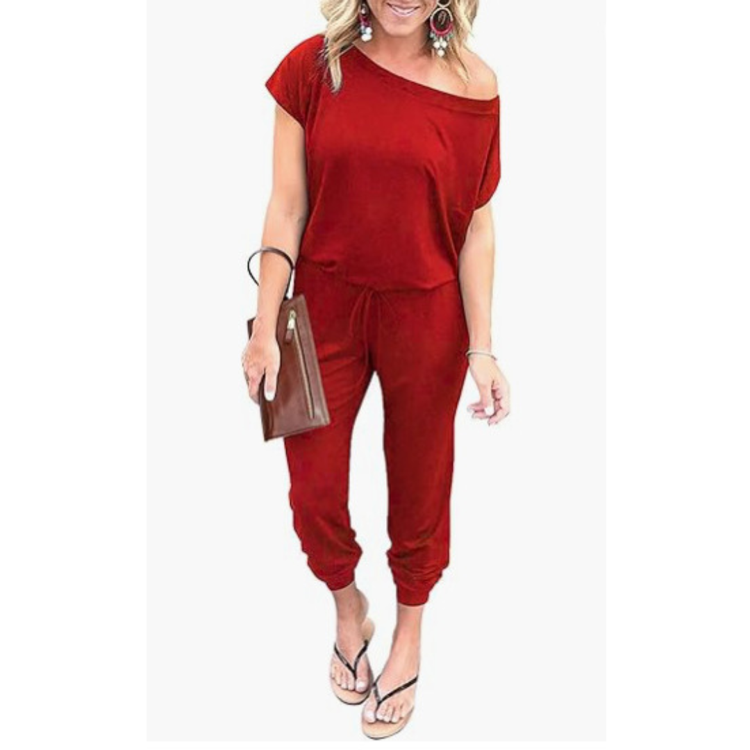 ALBERTA – Casual One-Piece Summer Lounge Jumpsuit