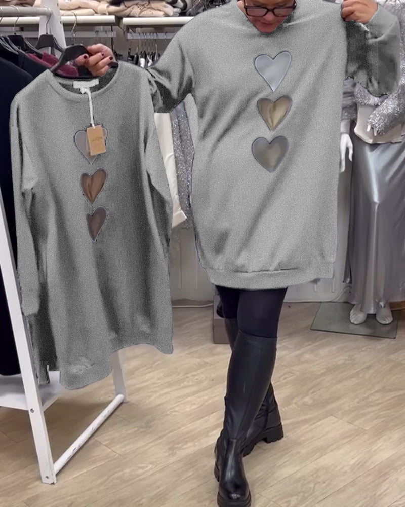 BRIANA - Casual Sweatshirt Dress