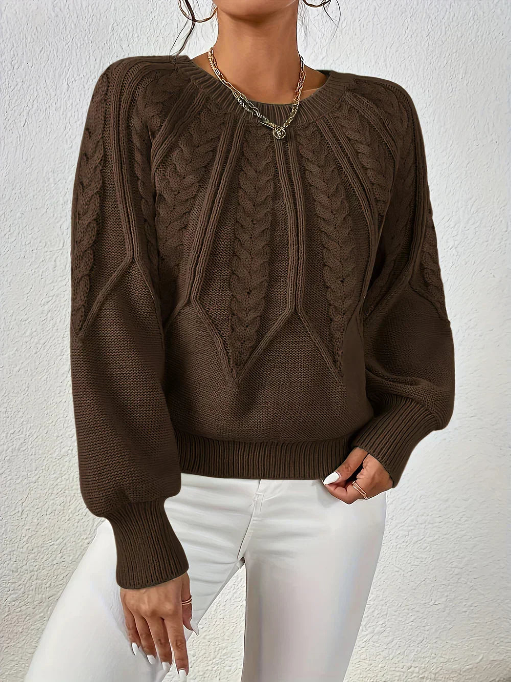 BRIONA - Classic Comfort Sweater