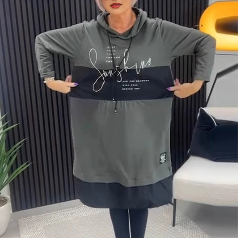 MADELEINE - Casual Hooded Dress