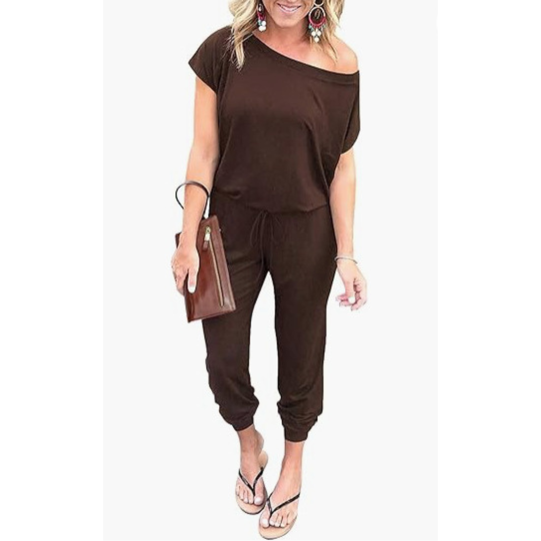 ALBERTA – Casual One-Piece Summer Lounge Jumpsuit