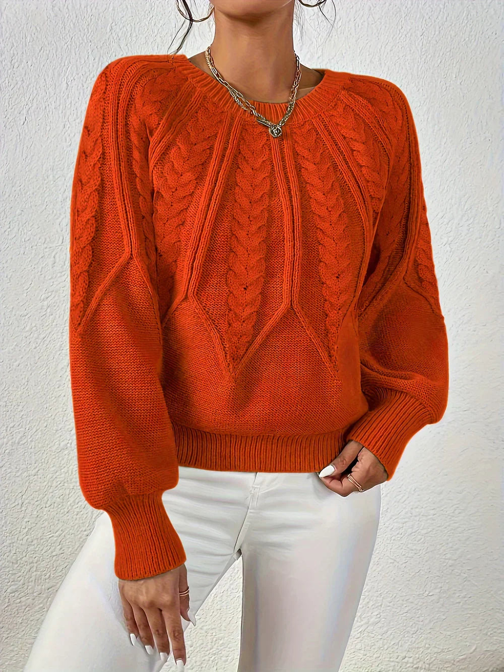BRIONA - Classic Comfort Sweater