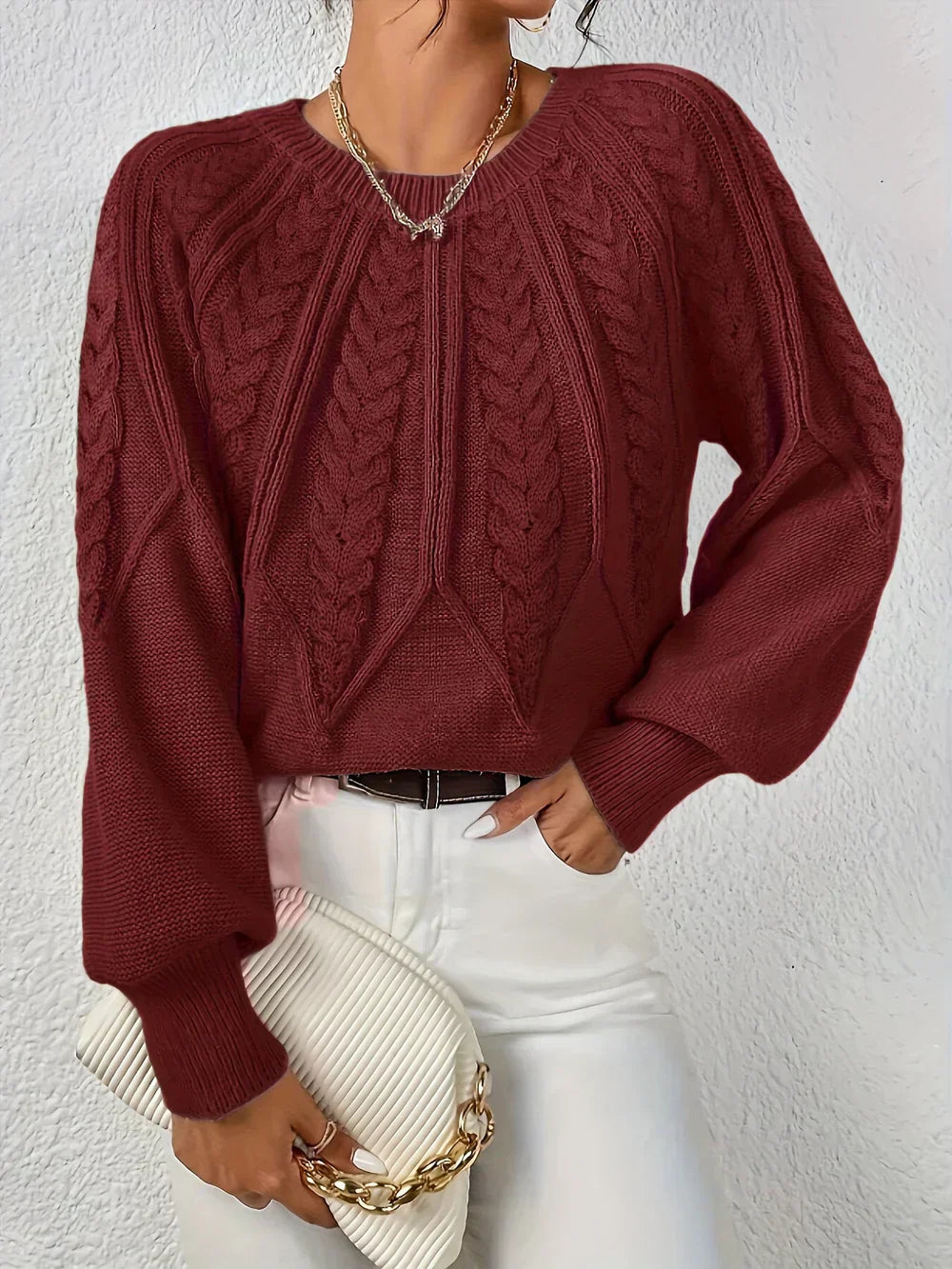BRIONA - Classic Comfort Sweater