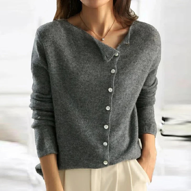 ANAIS | Luxe Buttoned Sweater