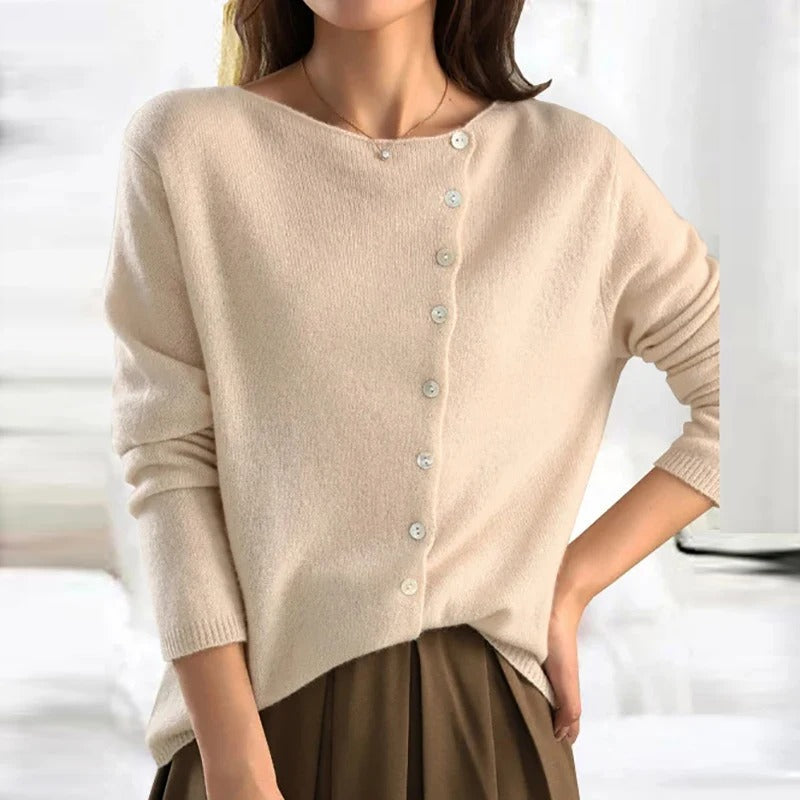 ANAIS | Luxe Buttoned Sweater