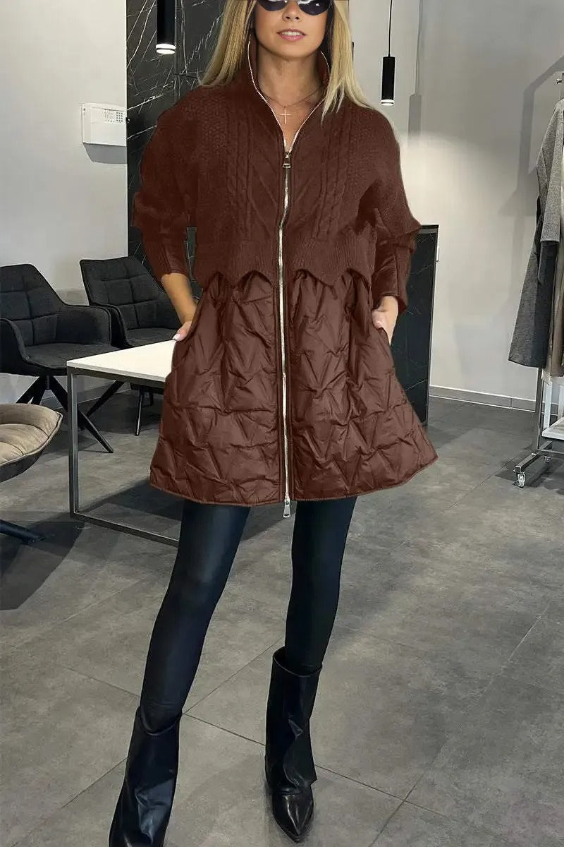 MAIREAD - Quilted Hybrid Jacket