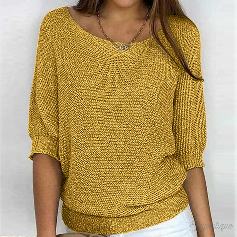 JOLENE - Lightweight Knit Sweater