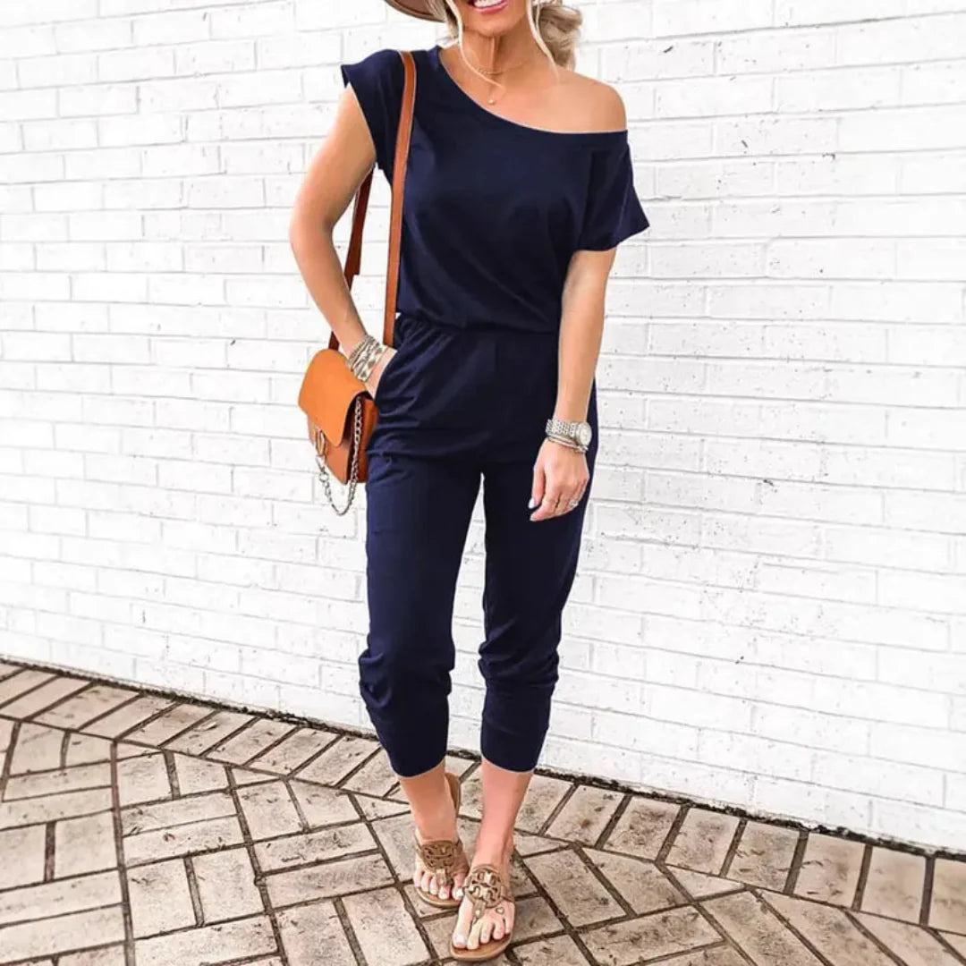 ALBERTA –  Casual One-Piece Summer Lounge Jumpsuit