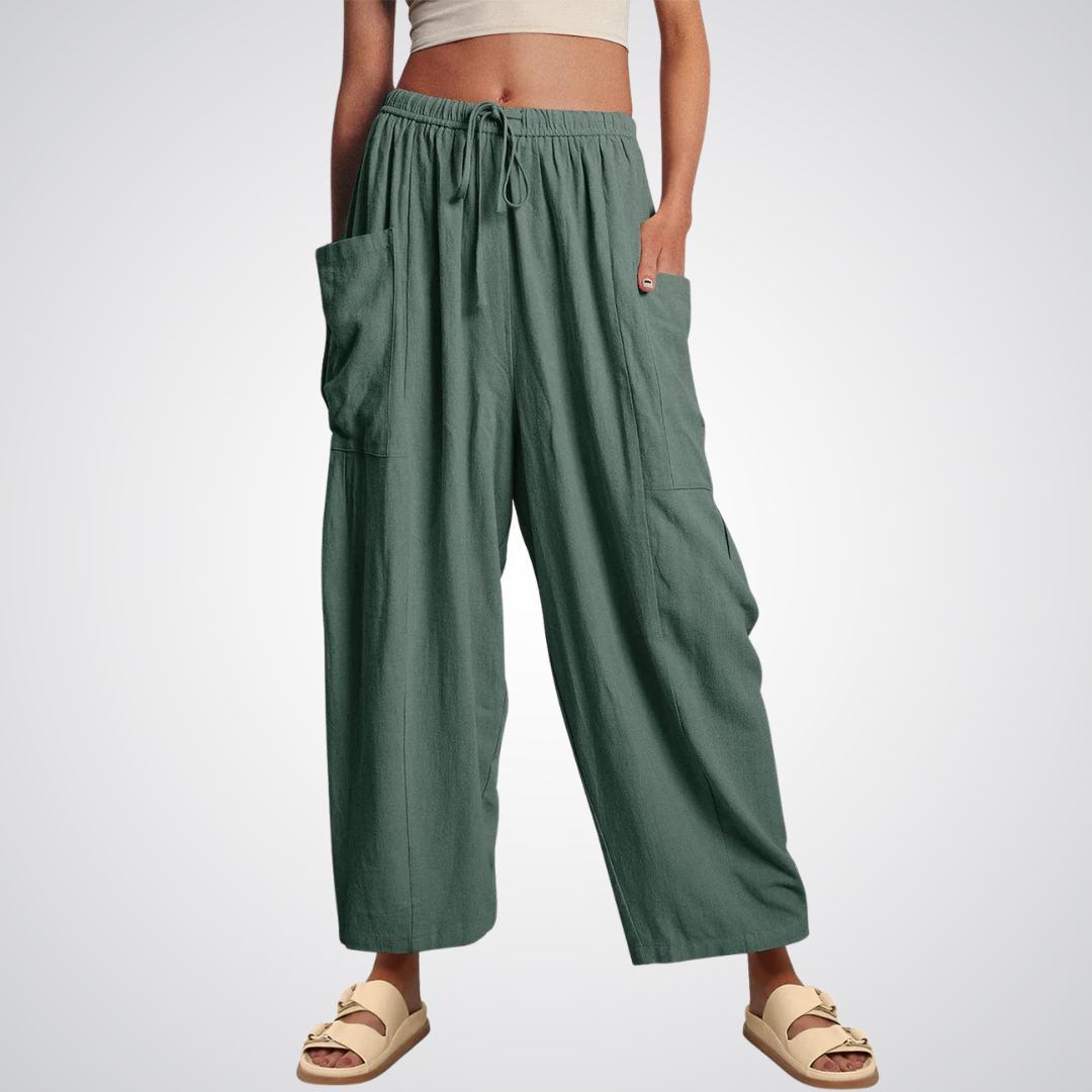 LYNNA – Wide-Leg Comfort Pants