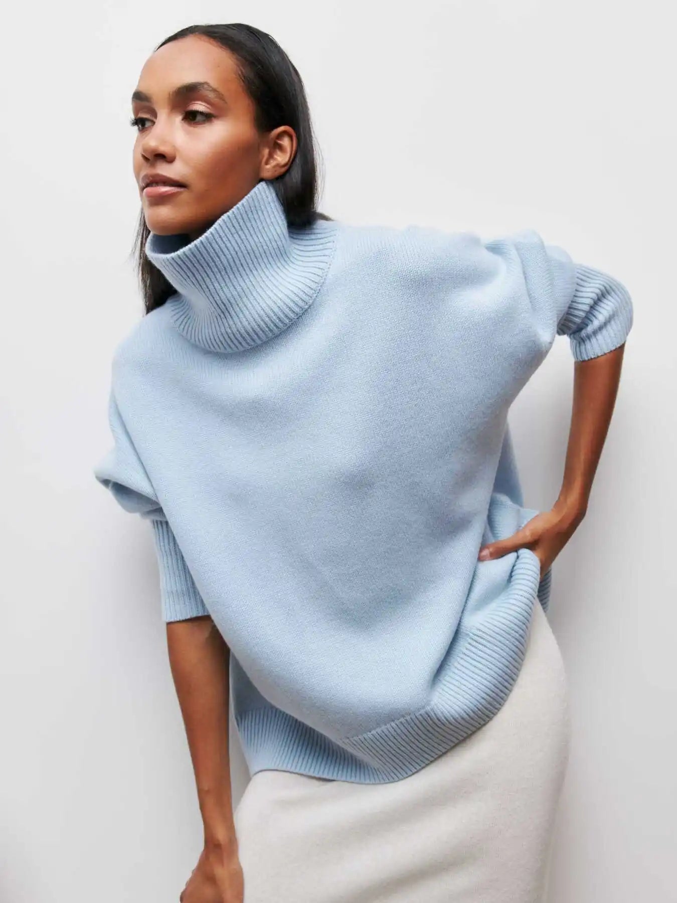 ALYSSA - Elegant Turtleneck Sweater