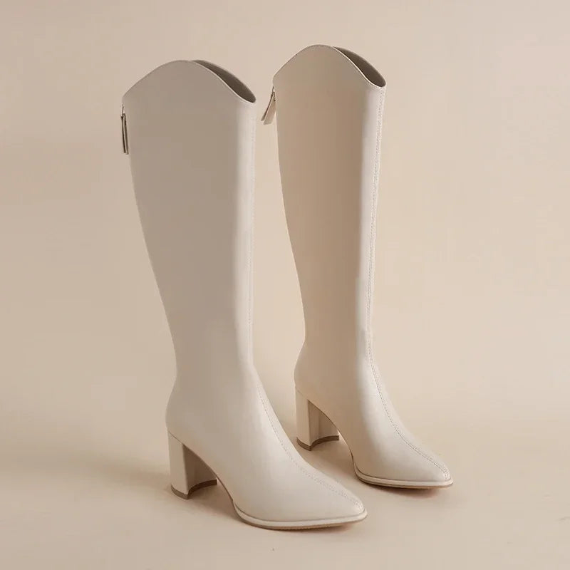 VALERIA - Luxe Longline Boots